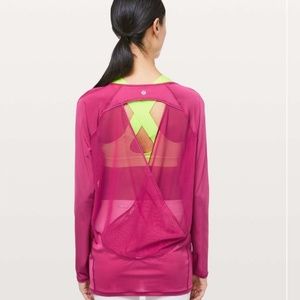 Lululemon If You're Lucky LS Tee NWT